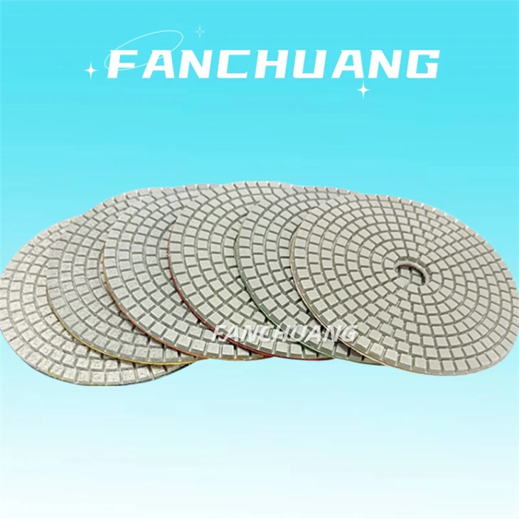 Polishing Pads Diamond Grits 100mm Wet Polishing Pad