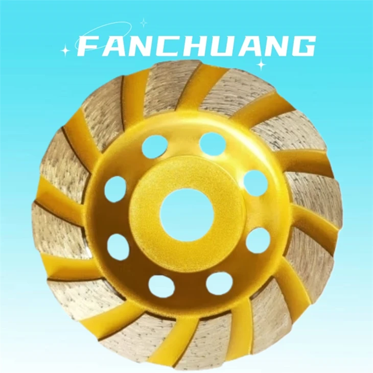 Concrete Turbo Diamond Grinding Cup Wheels