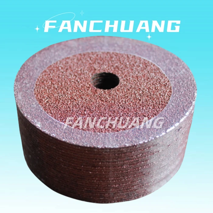 Alumina Oxide Fiber Disc For Metal Steel Stainlesss Polishing