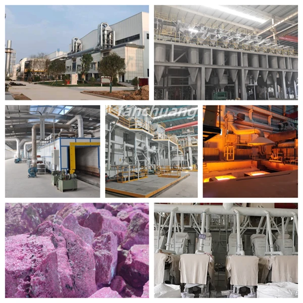 factory of pink alumina oxide