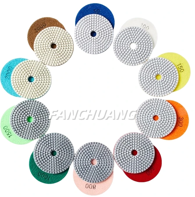 Resin Bond Wet or Dry Diamond Polishing Pads