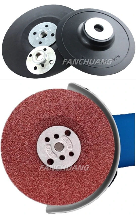 Installation of alumina fiber disc