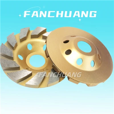 4-Tollne Diamond Grinding Cup Wheel Betoonturbo nurklihvijale