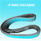 Tsirkooniumoksiidist abrasiivsest riidest rihm metalli poleerimiseks